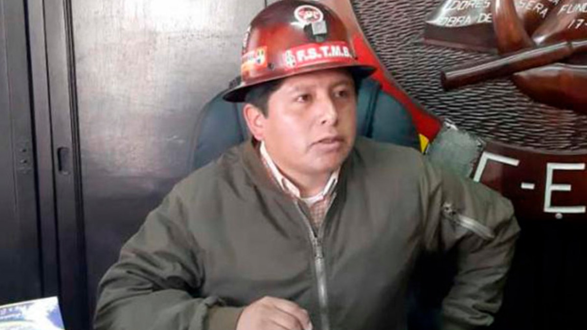 Exejecutivo de la COB, Juan Carlos Huarachi. Foto: Internet