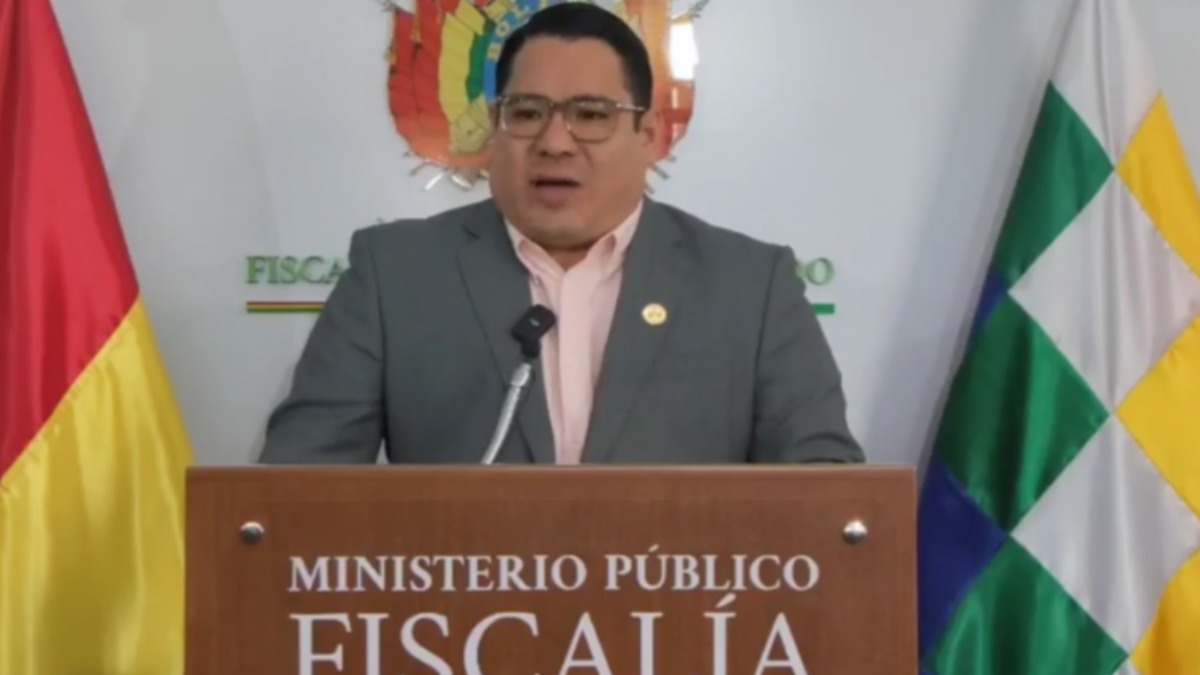 Fiscal General del Estado, Roger Mariaca.
