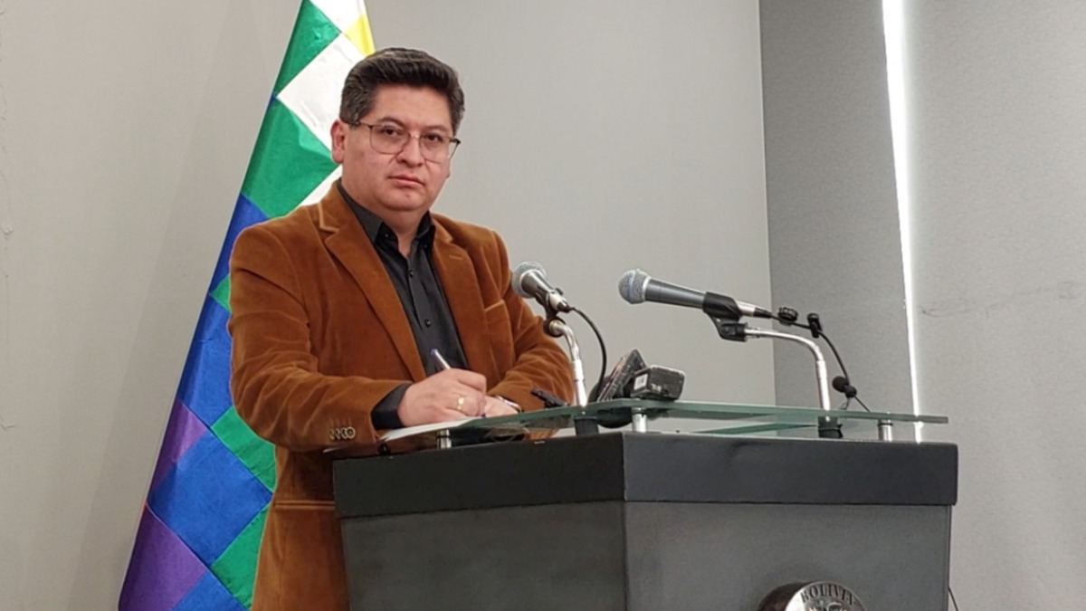 Ministro de Economía, Marcelo Montenegro. Foto: ANF