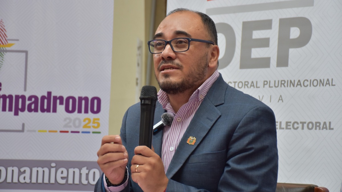 Gustavo Ávila, vocal del TSE. Foto: Archivo TSE