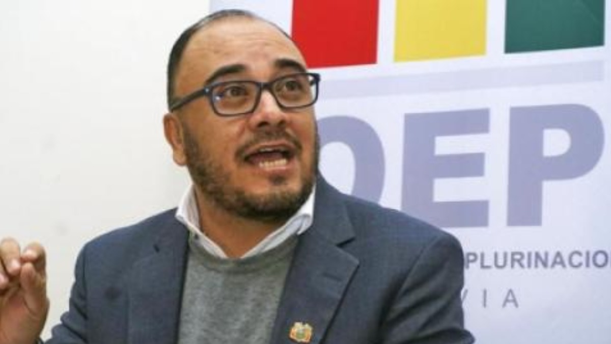Gustavo Ávila, vocal del TSE. Foto: RRSS