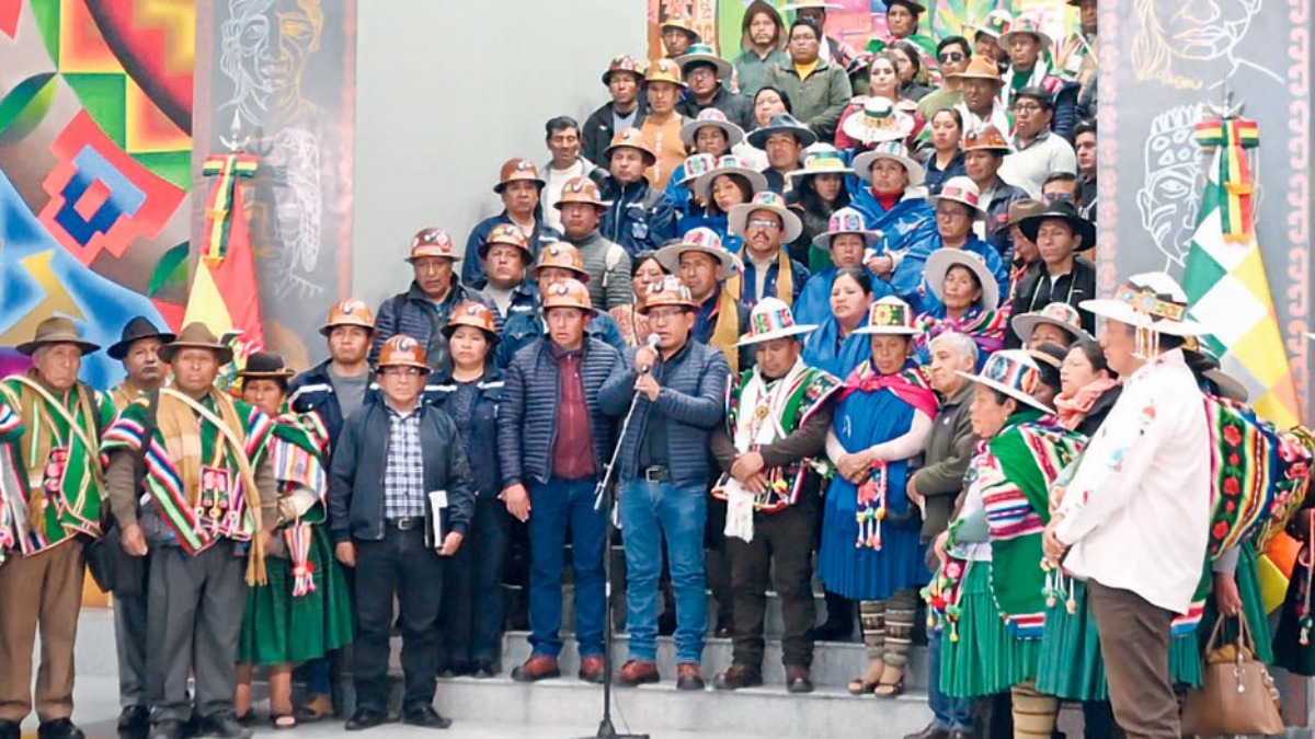 Imagen referencial. Sectores sociales en la Casa Grande del Pueblo. Foto: Ahora el Pueblo
