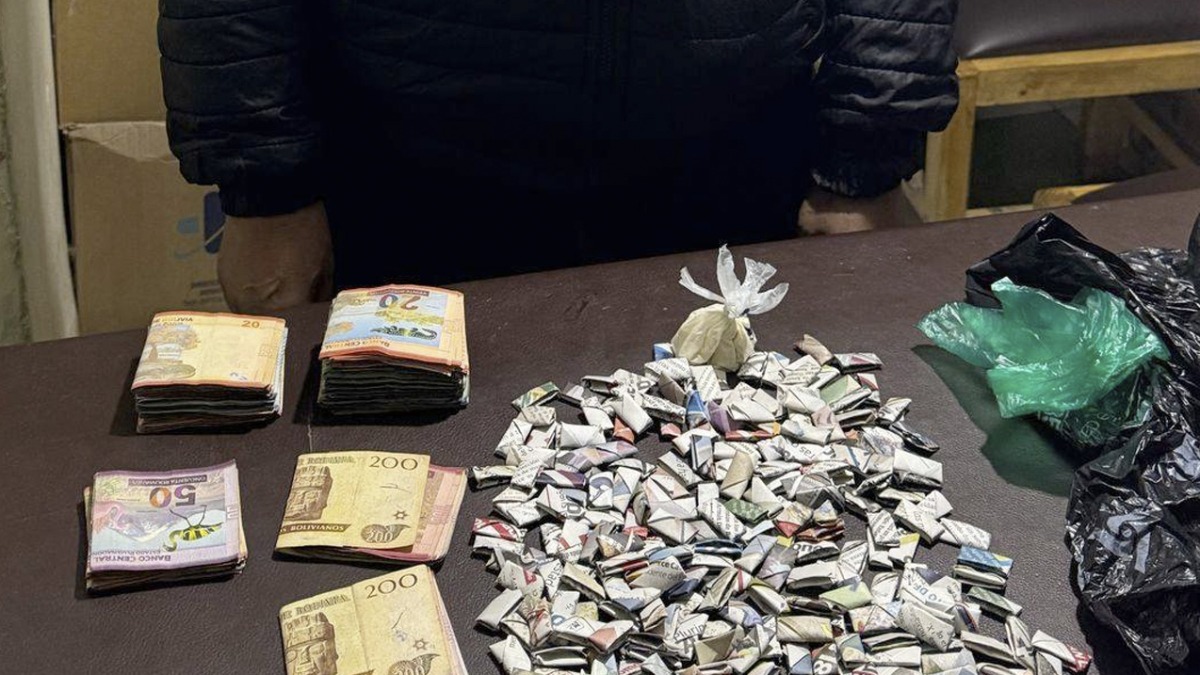 Incautan droga en una cárcel de Bolivia. Foto: Opinión