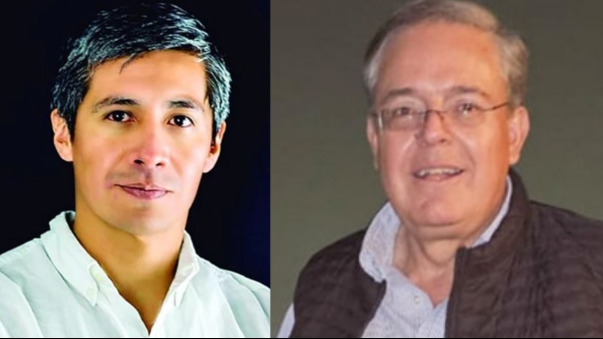 José Gabriel Espinoza y Ramiro Cavero.