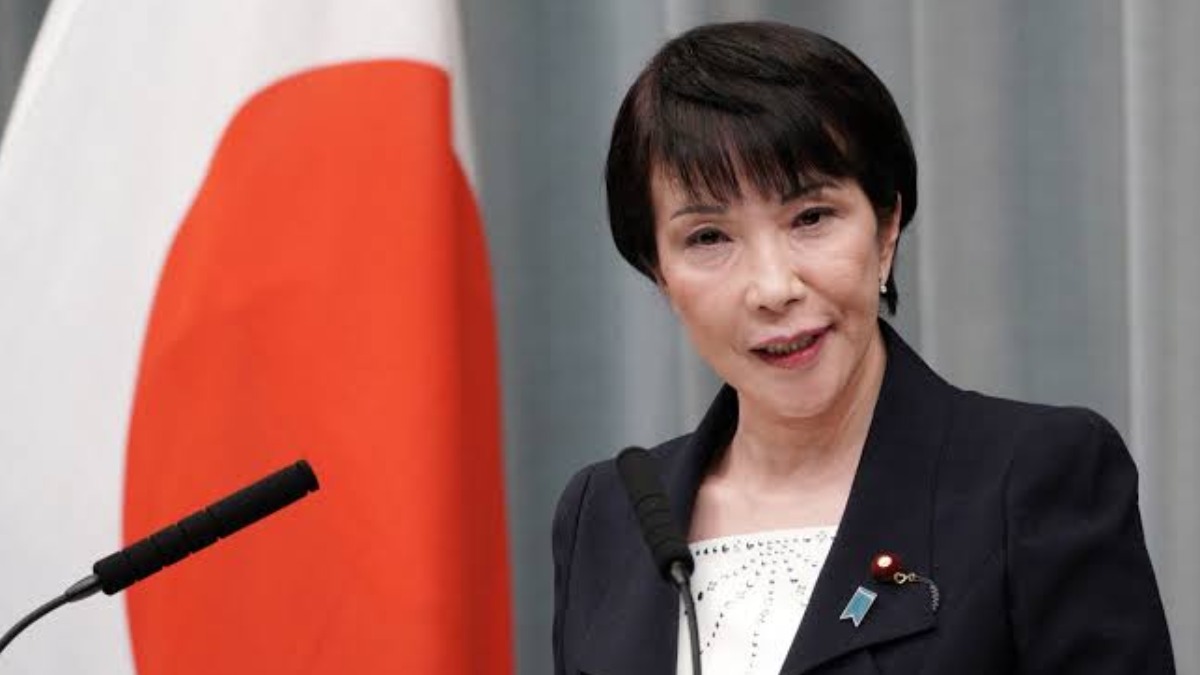 La nueva primera ministra de Japón, Sanae Takaichi.