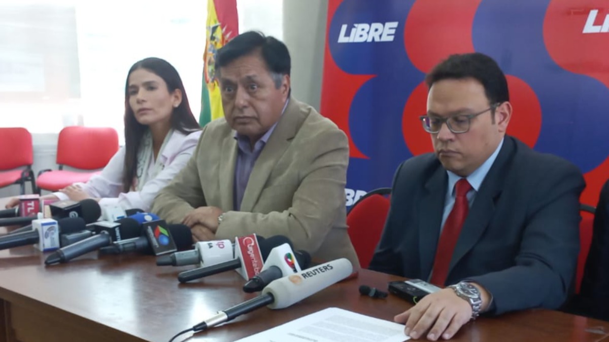 Libre pidió al TSE que les entreguen las actas y las hojas de trabajo. Foto: ANF