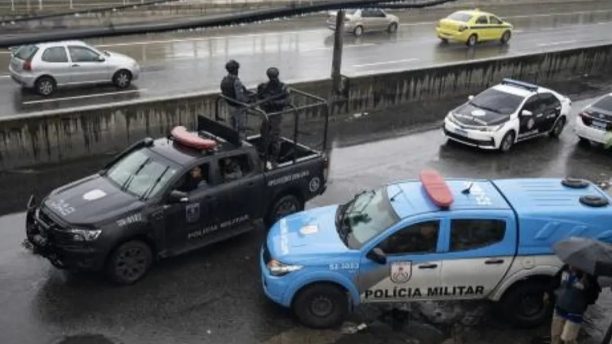 Policía militar de Brasil.