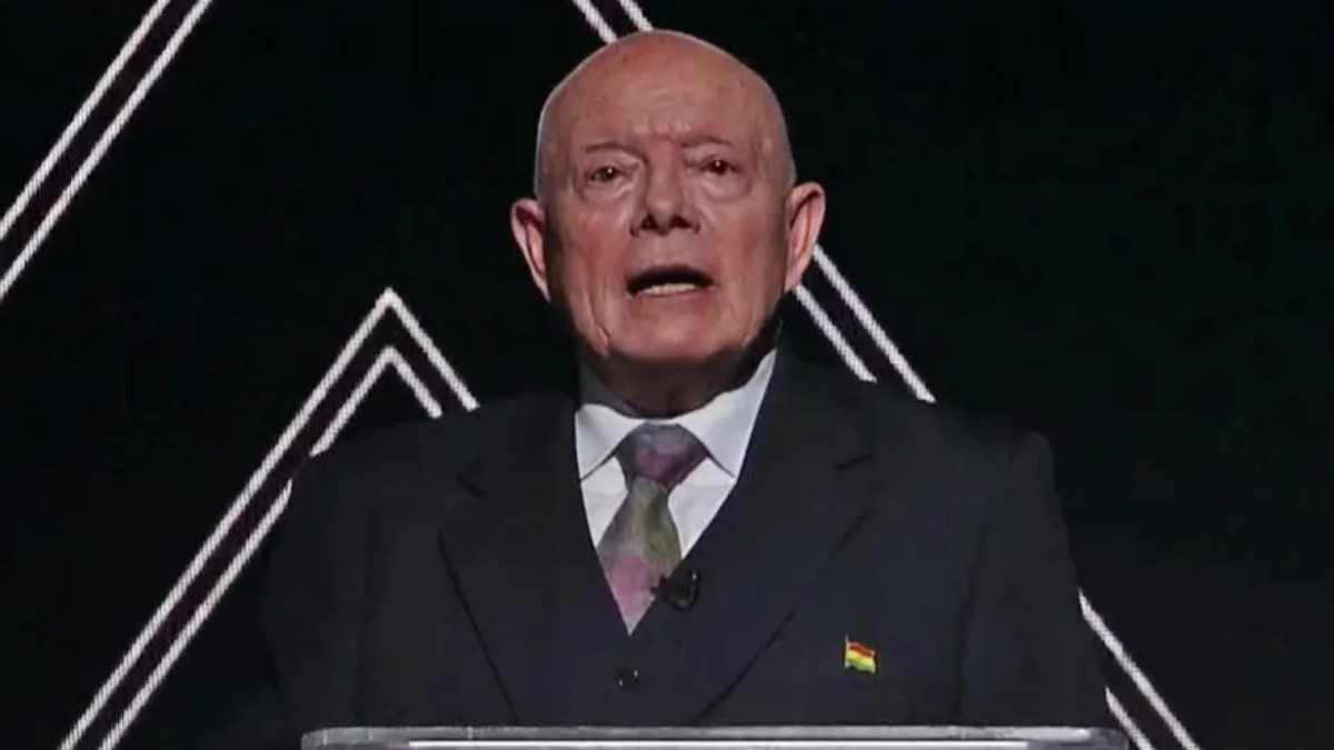 Presidente del TSE, Oscar Hassenteufel. Foto: captura