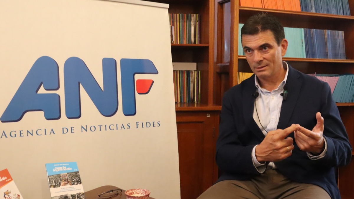 Rodrigo Paz en una entrevista con ANF, en enero de 2025. Foto: ANF