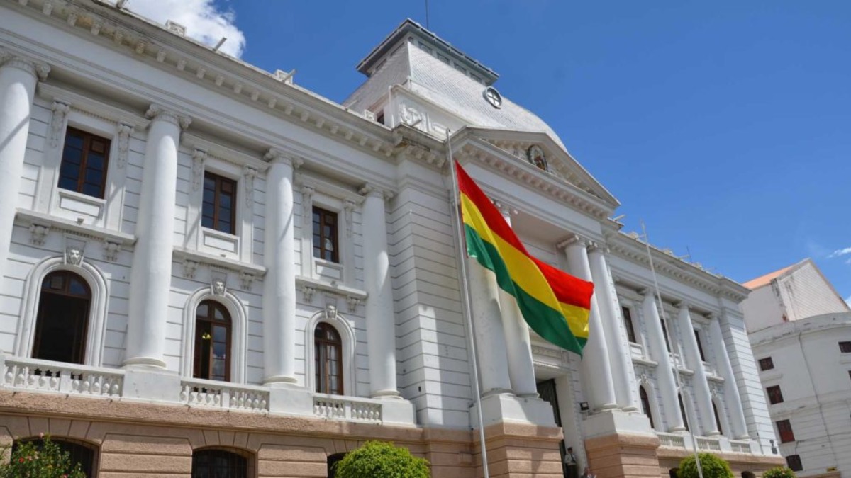 Tribunal Supremo de Justicia, Sucre. Foto: TSJ