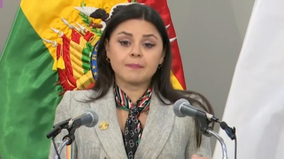 Carla Faval, vocera presidencial.