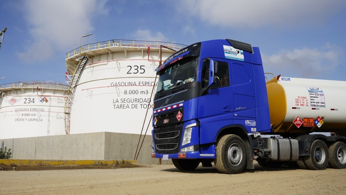 Cisterna de combustibles. Foto: RRSS