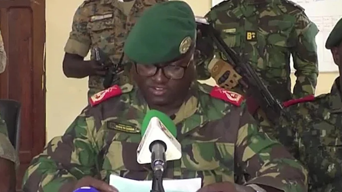 Conferencia de jefes del Ejército de Guinea Bissau.