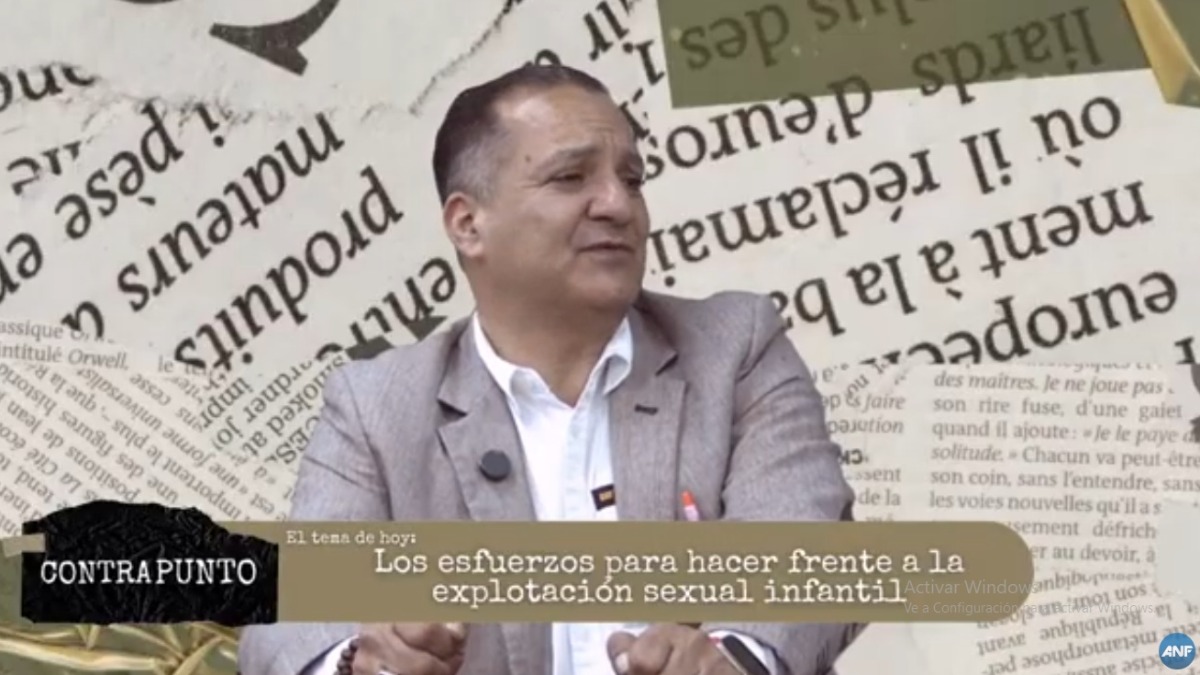 Director del Refugio de la Niñez de Guatemala, Leonel Dubón. Foto: Captura de video