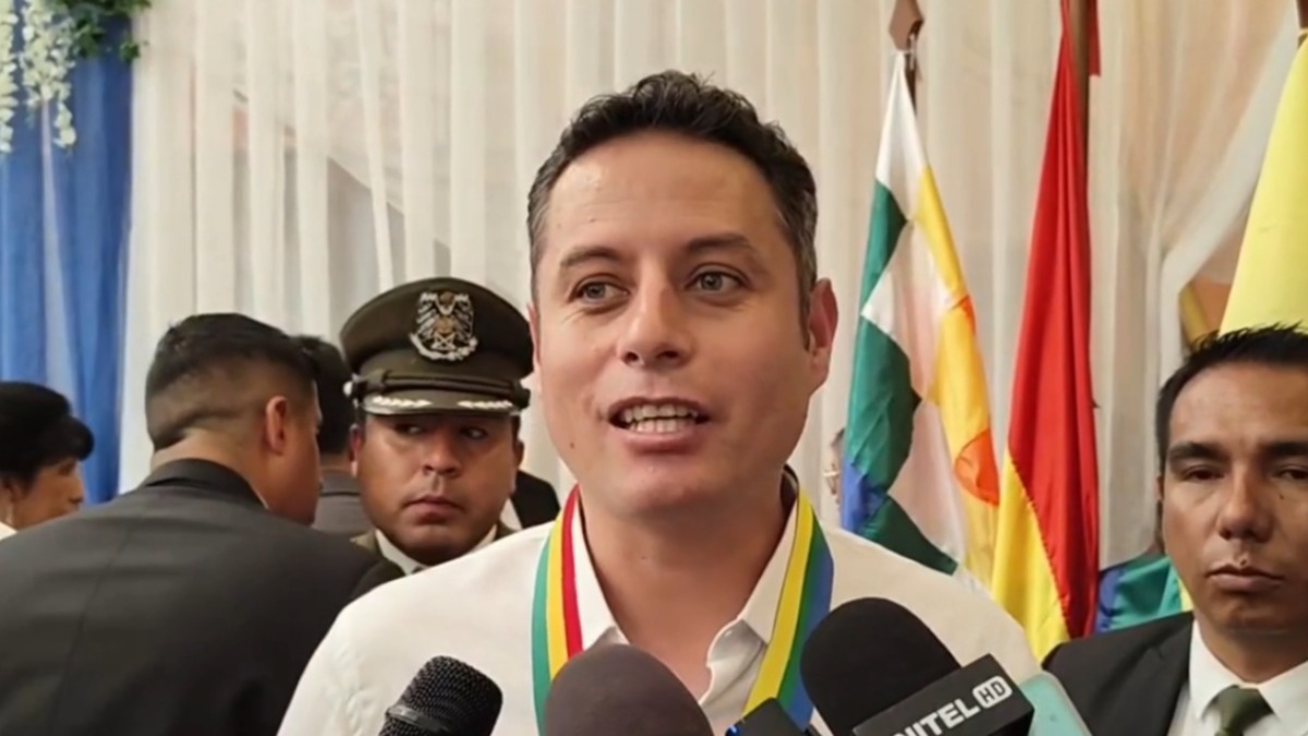 Edmand Lara en sus recientes declaraciones. Foto: Captura de video