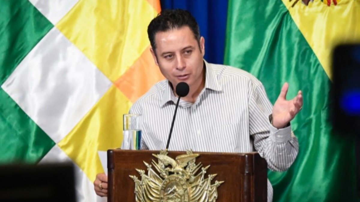 Edmand Lara, vicepresidente del Estado. Foto: ABI