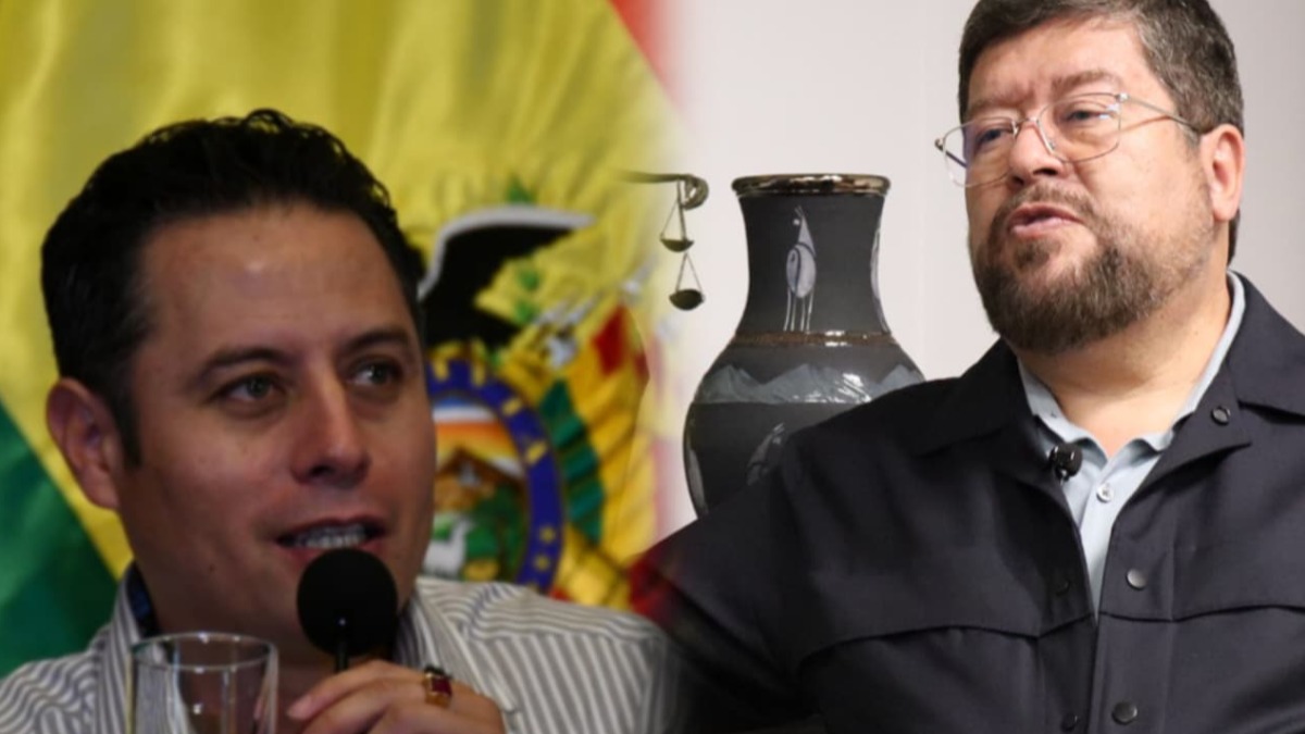 Edmand Lara y Samuel Doria Medina. Foto: Internet