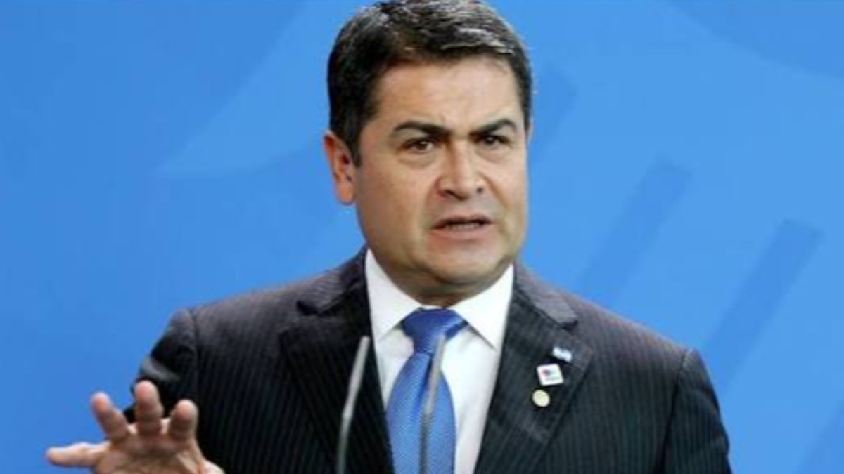 El expresidente hondureño,  Juan Orlando Hernández.