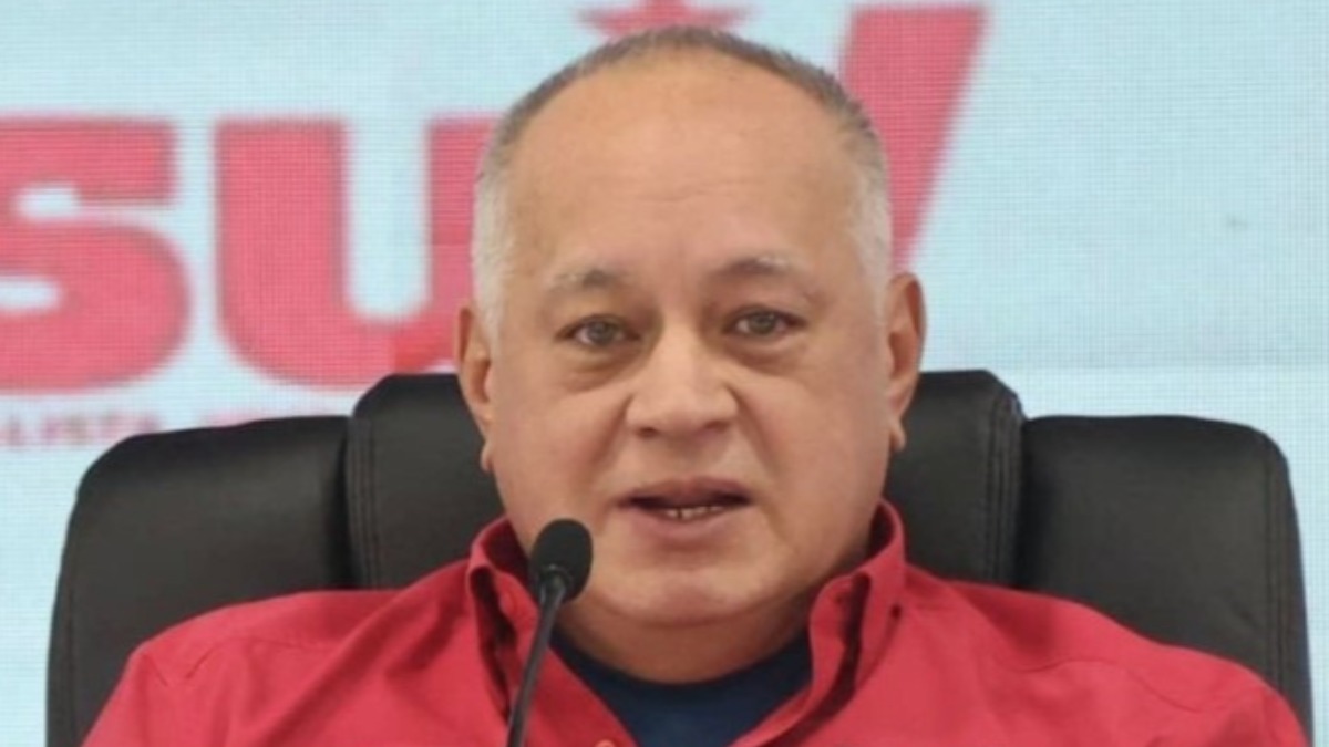 El ministro del Interior de Venezuela, Diosdado Cabello.