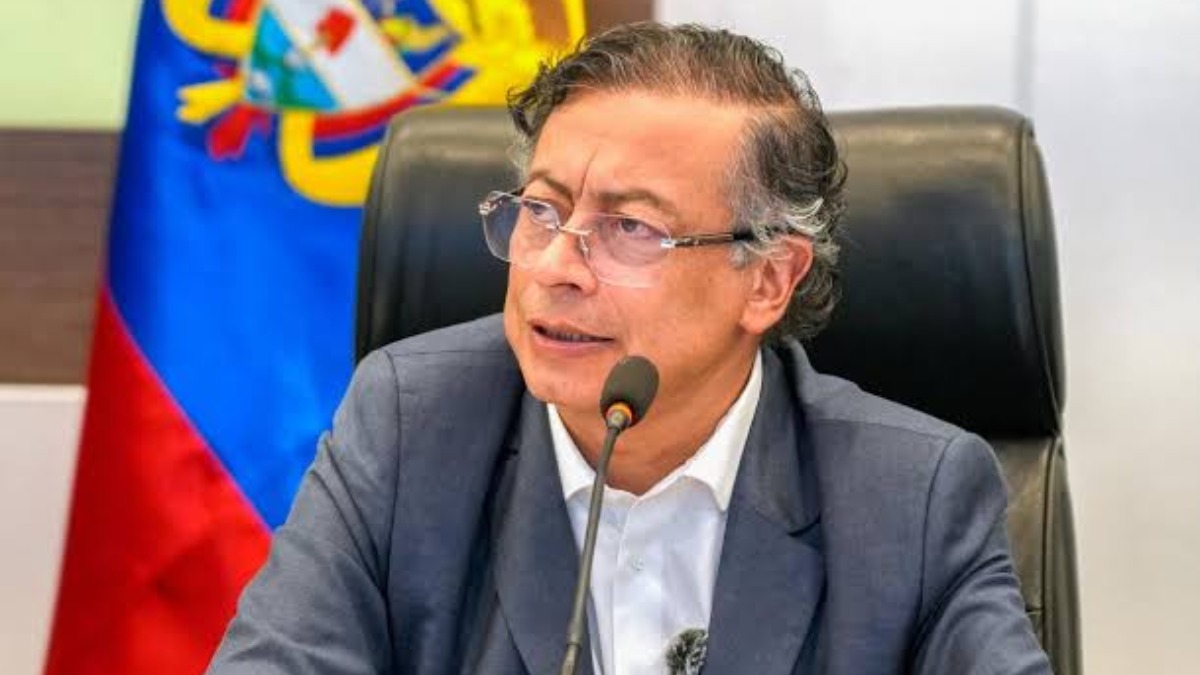 El presidente de Colombia, Gustavo Petro.