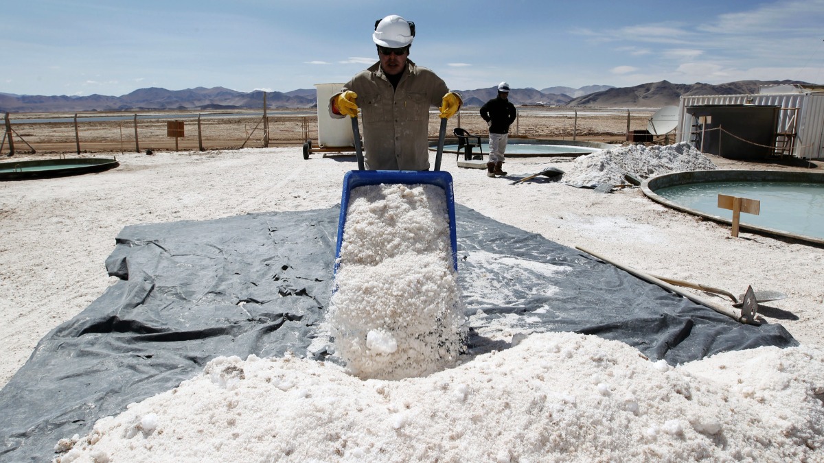Explotación en el Salar de Uyuni. Foto: Abi
