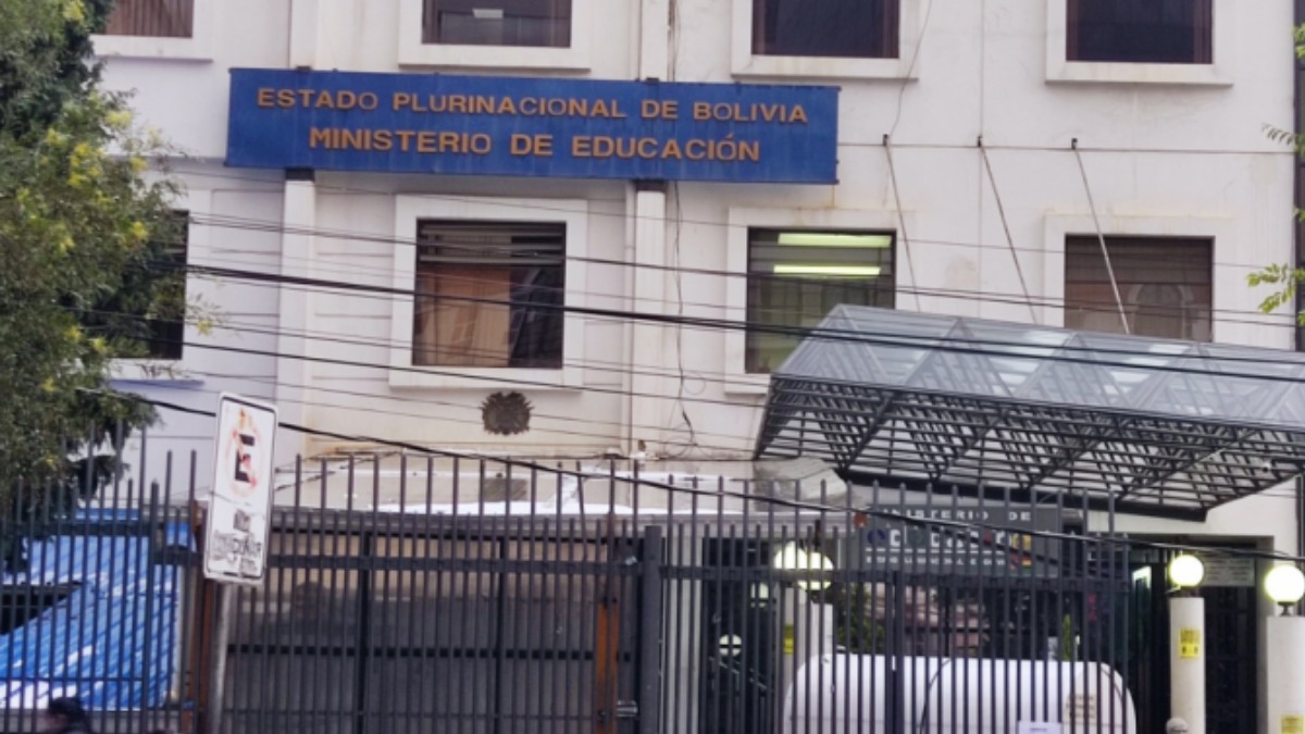 Frontis del Ministerio de Educación. Foto: Internet