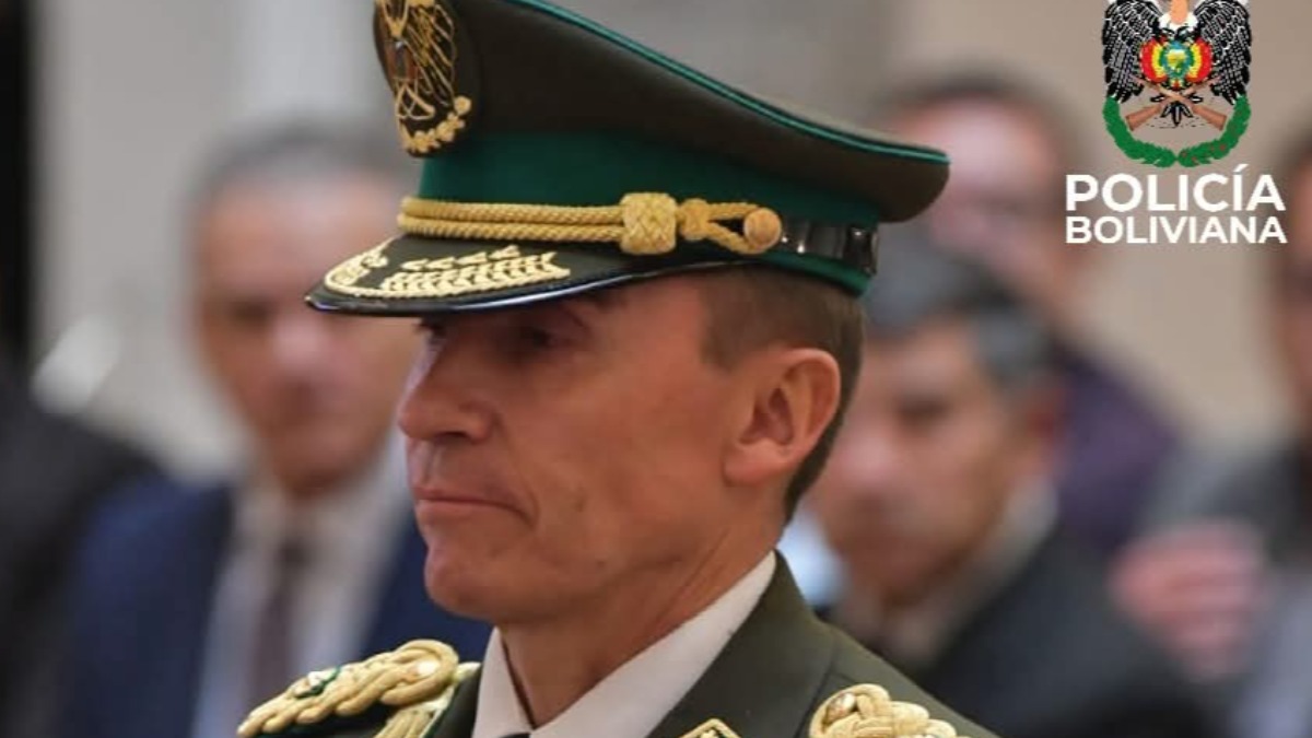 General Mirko Sokol, comandante general de la Policía. Foto: Facebook Policía