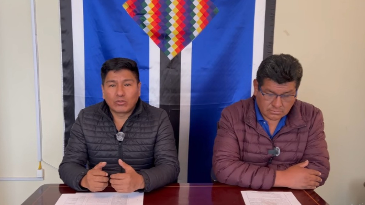 Grover García, presidente del MAS-IPSP. Foto: Captura de video