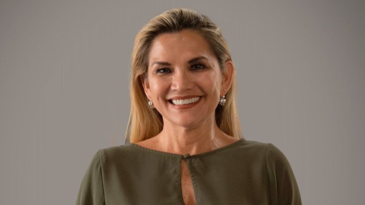 La expresidenta Jeanine Añez. Foto: X