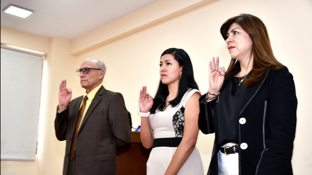 Ministra de Educación fortalece su equipo con tres nuevos viceministros. Foto: Ministerio de Educación