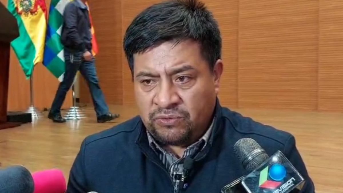 Ministro de Desarrollo Rural y Tierras, Yamil Flores. Foto: Captura de video