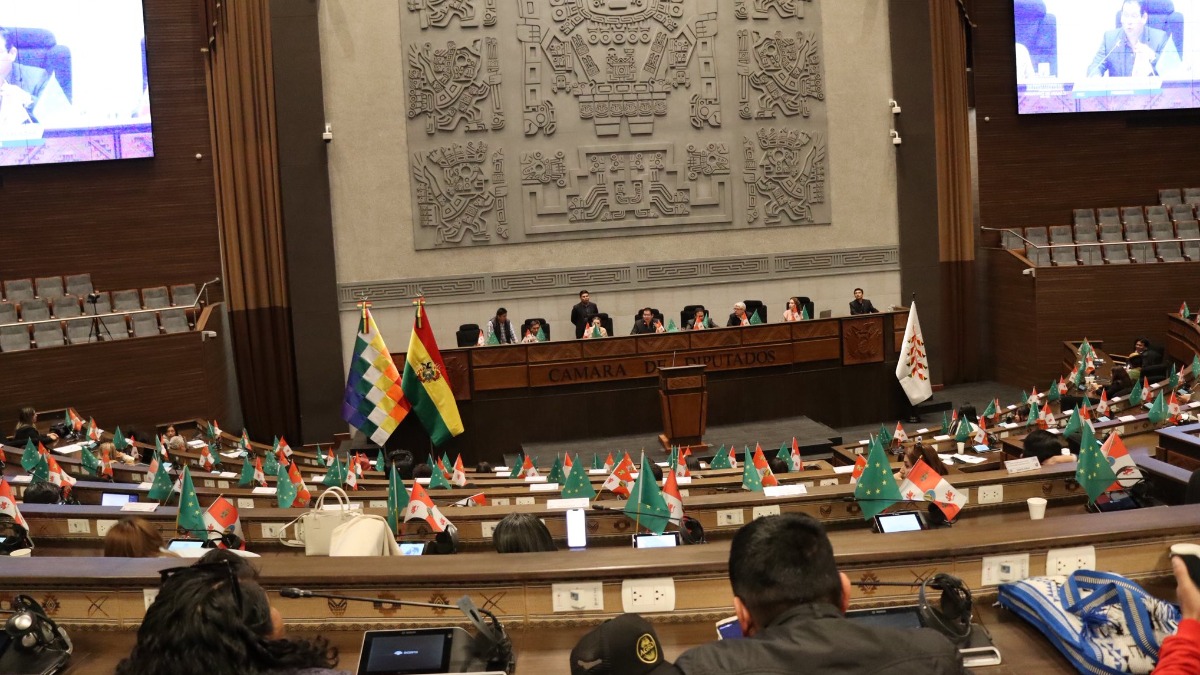 Reprogramación de la Segunda Sesión Ordinaria. Foto: Cámara de Diputados