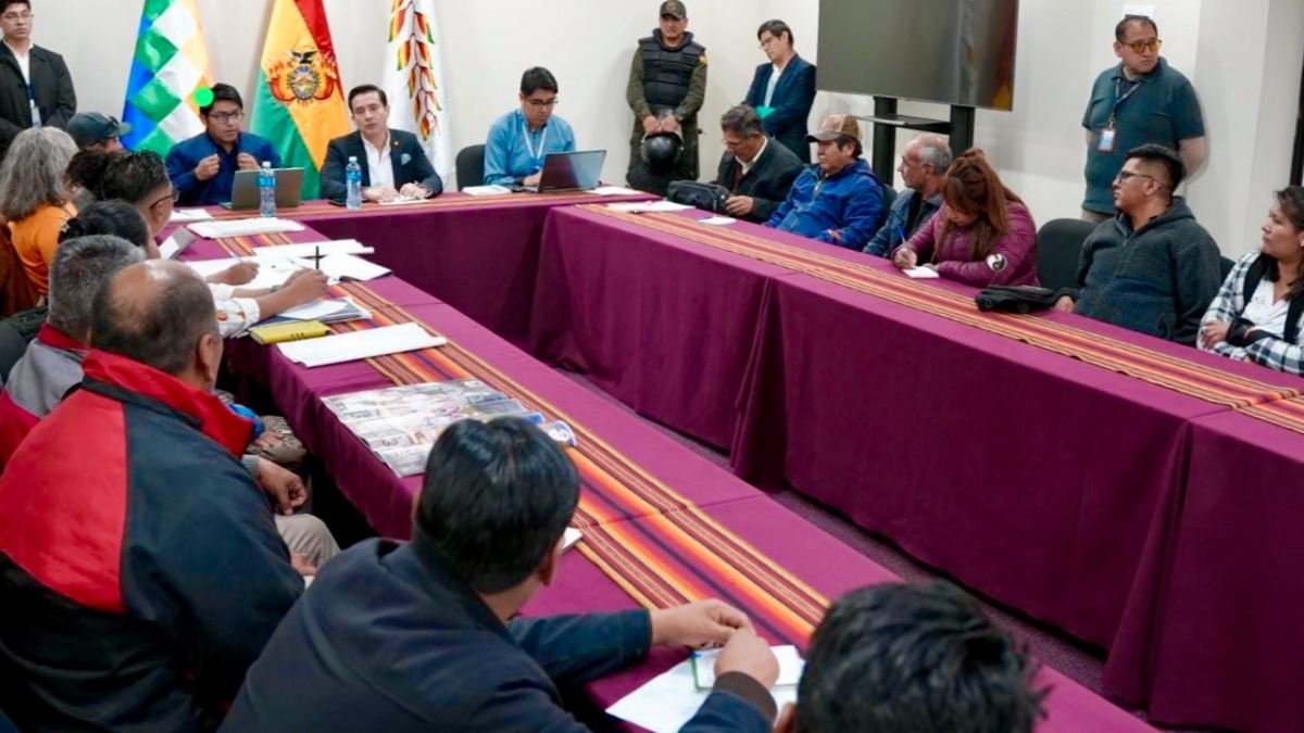 Reunión del Gobierno con los sectores de panificadores. Foto: Desarrollo Productivo