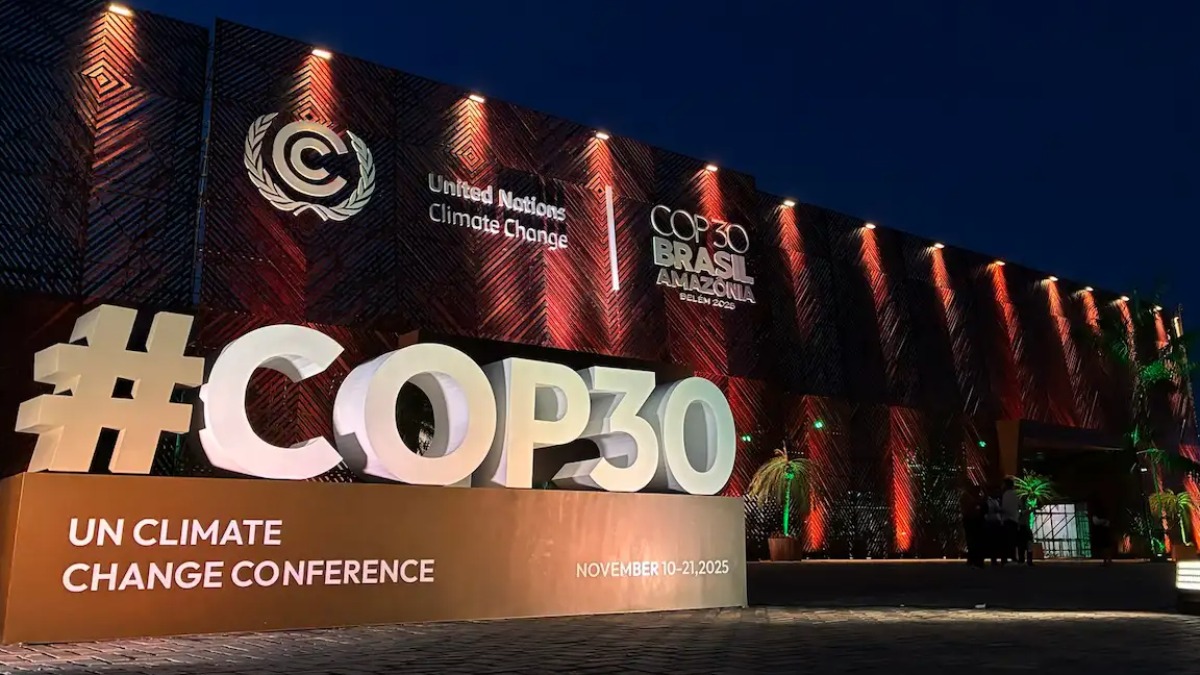 Sede del COP30 en Belém, Brasil.