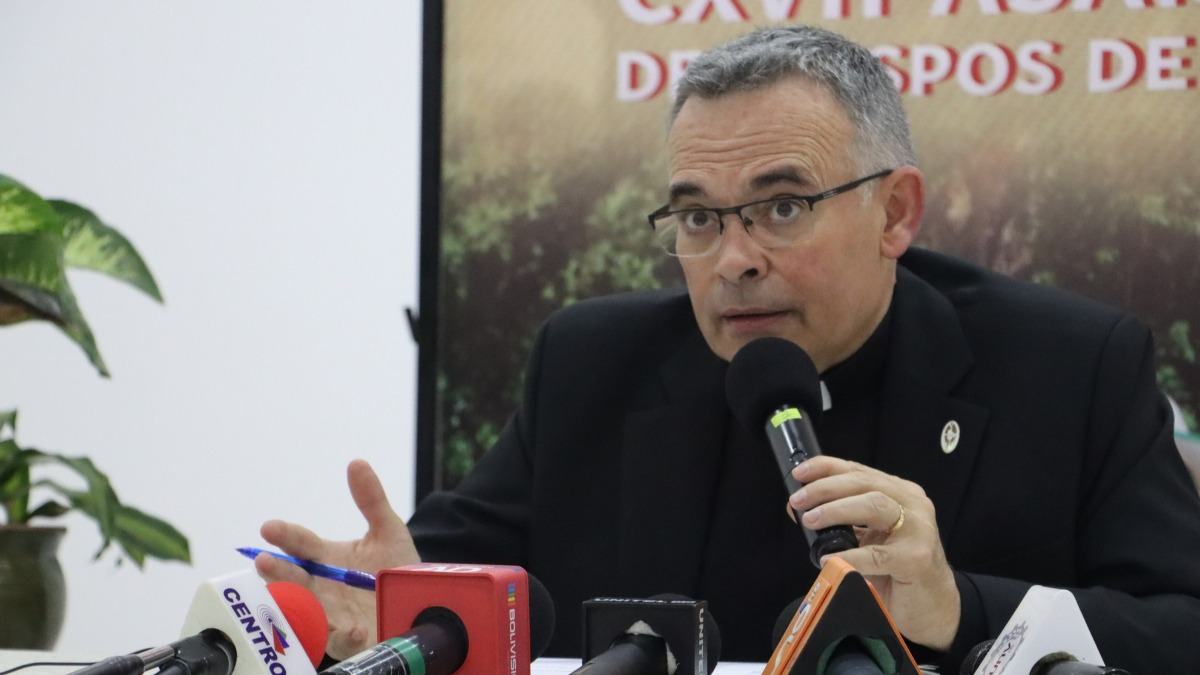 Segretario Adjunto de la CEB, Diego Plá. Foto. CEB