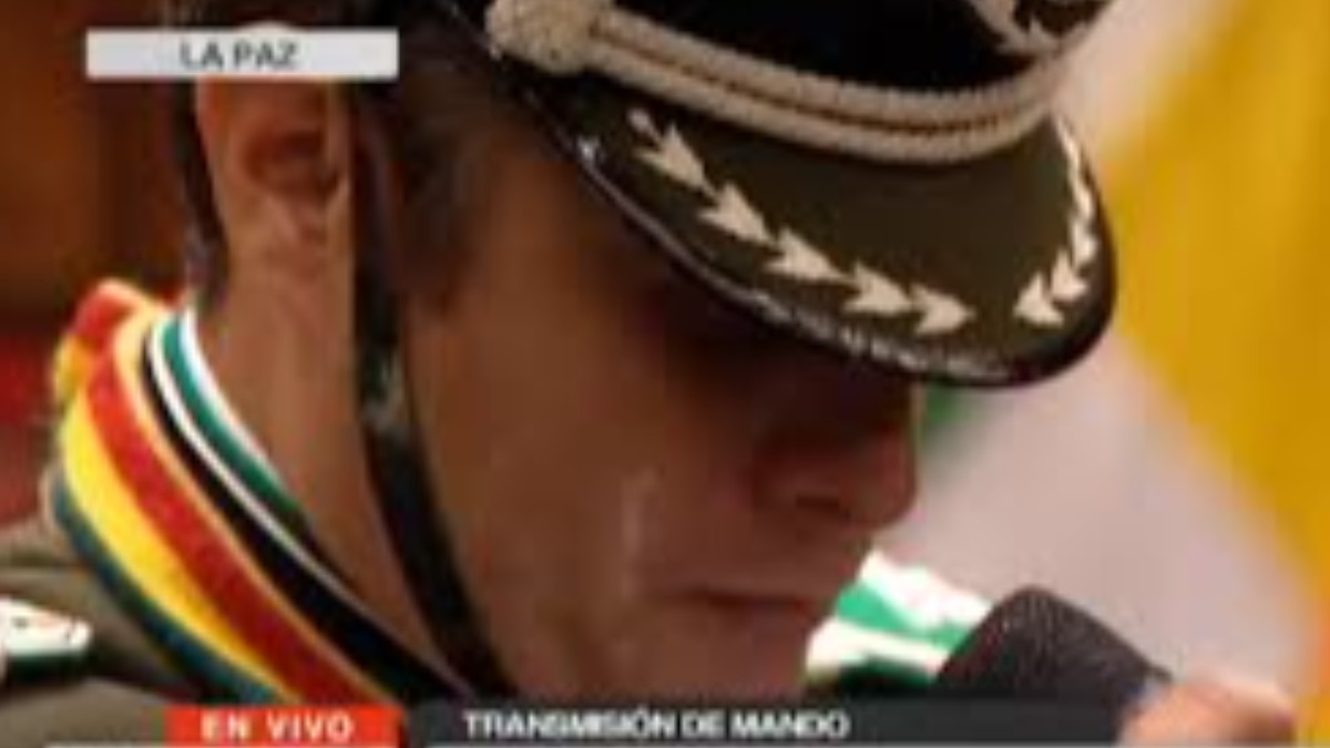 Vicepresidente de Bolivia, Edmand Lara. Foto: Btv