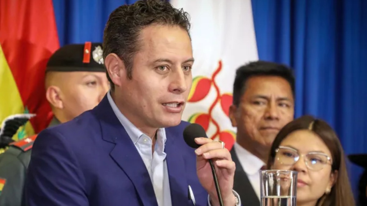Vicepresidente Edmand Lara. Foto: Captura de video