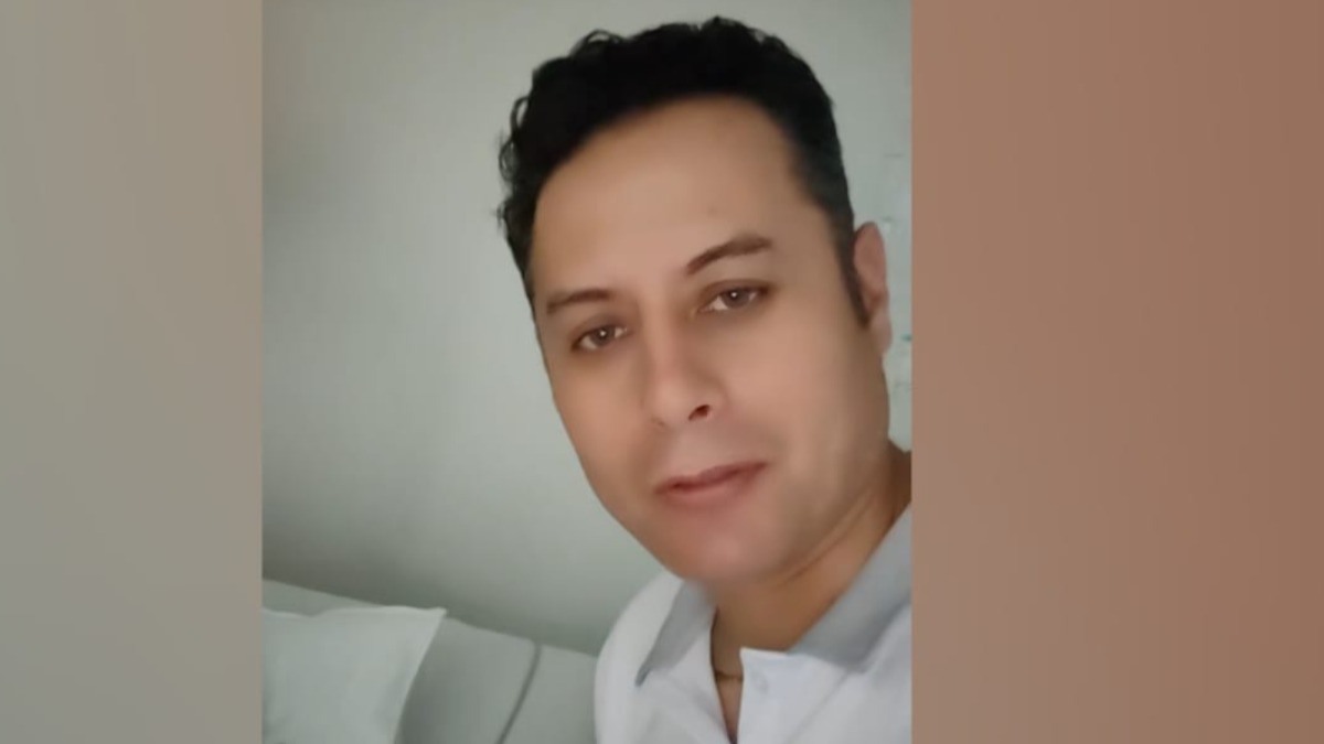 Vicepresidente Edmand Lara mediante un video junto a su esposa en la clínica donde permanece internada. Foto: Captura de video