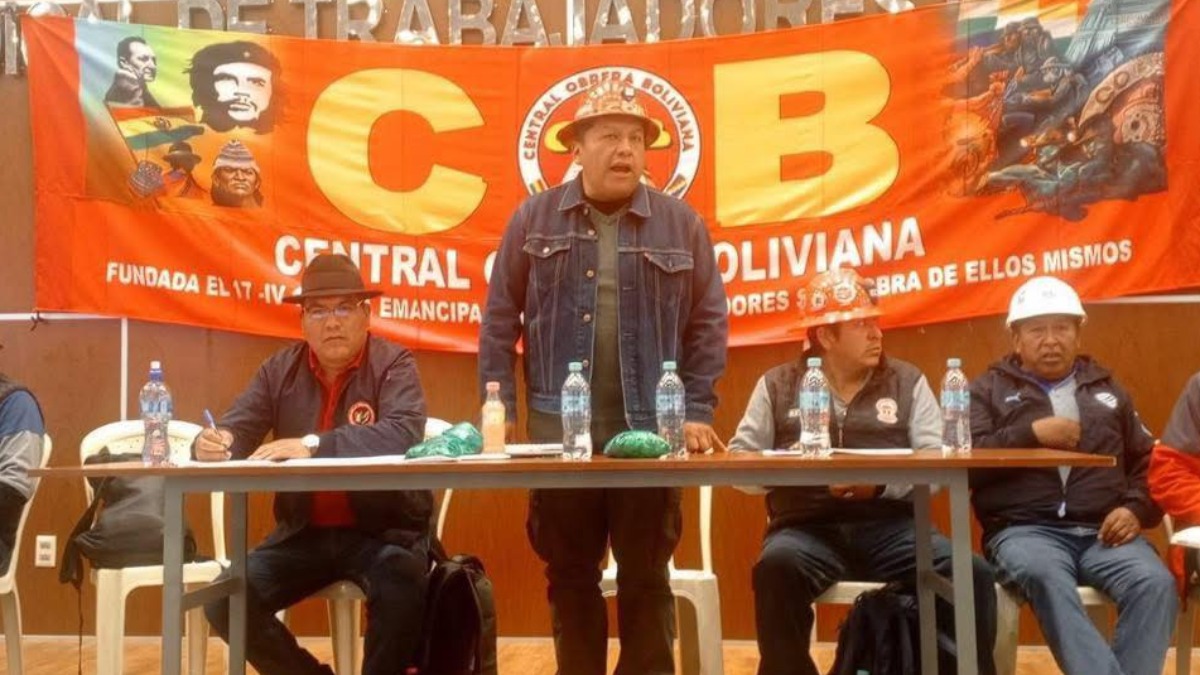 Ampliado de la COB donde se determinó continuar con las marchas contra el DS 5503. Foto: RRSS