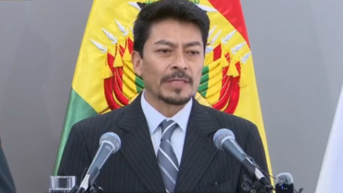 Canciller Fernando Aramayo