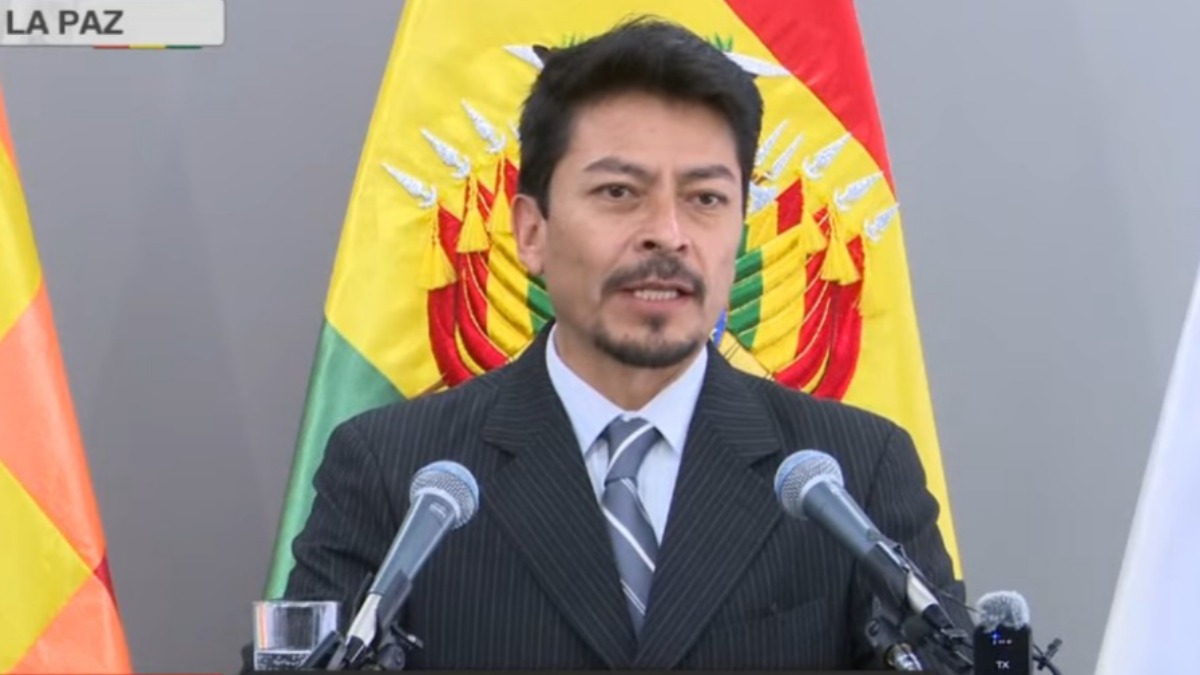 Canciller Fernando Aramayo