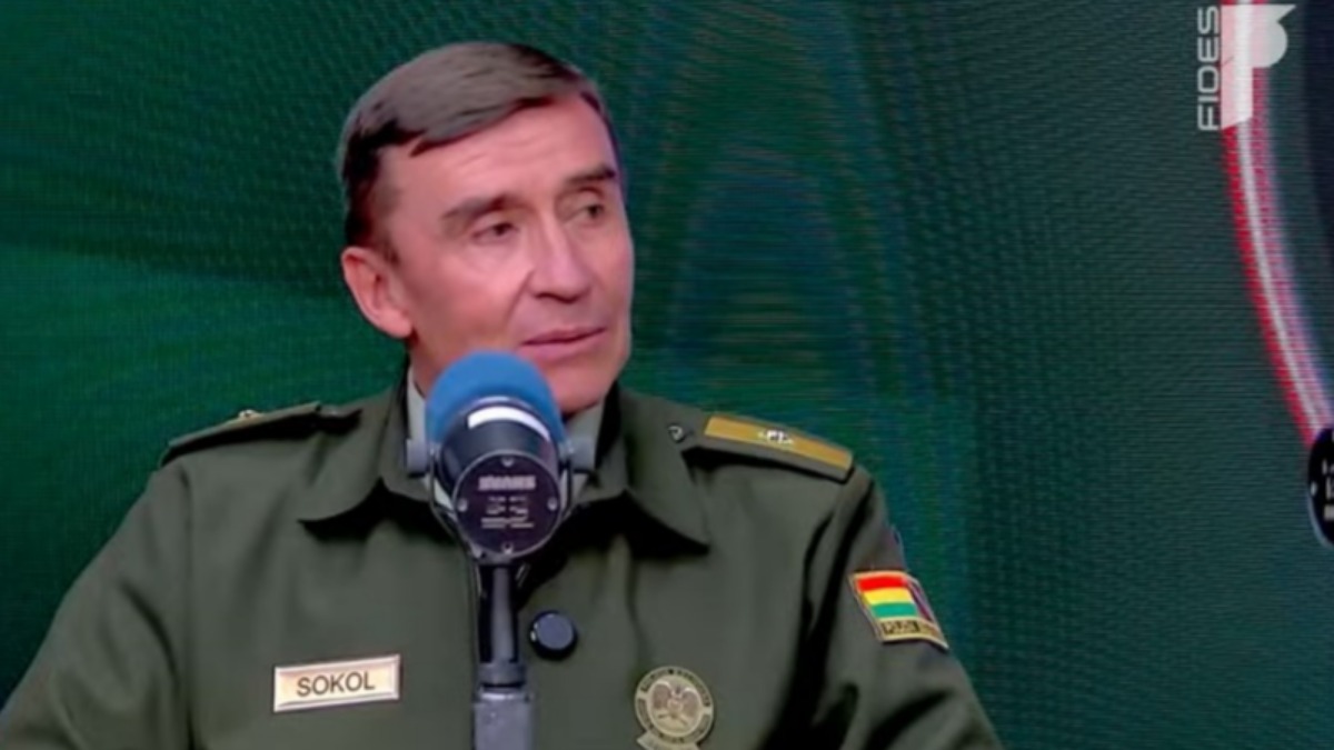 Comandante de la Policía Boliviana, Mirko Sokol, en Radio Fides.