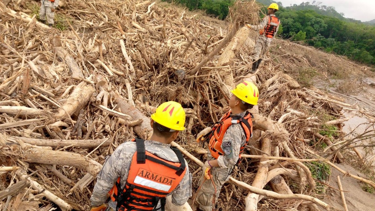 Desastre del desborde del Piraí. Foto: Defensa Civil.