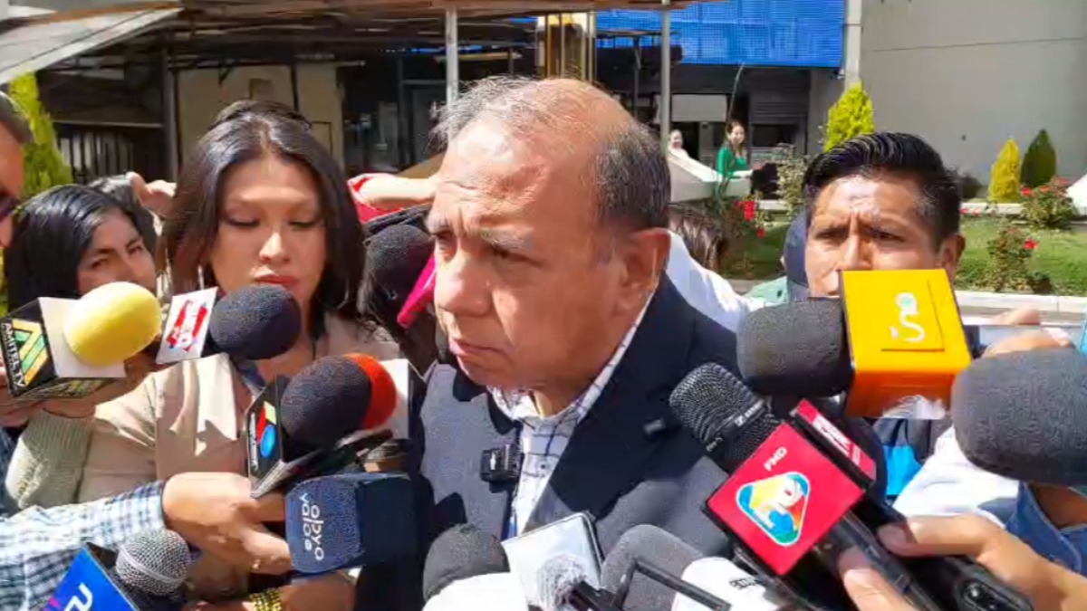 El director ejecutivo de la ATT Carlos Alberto Agreda Lema. Foto: Captura de video