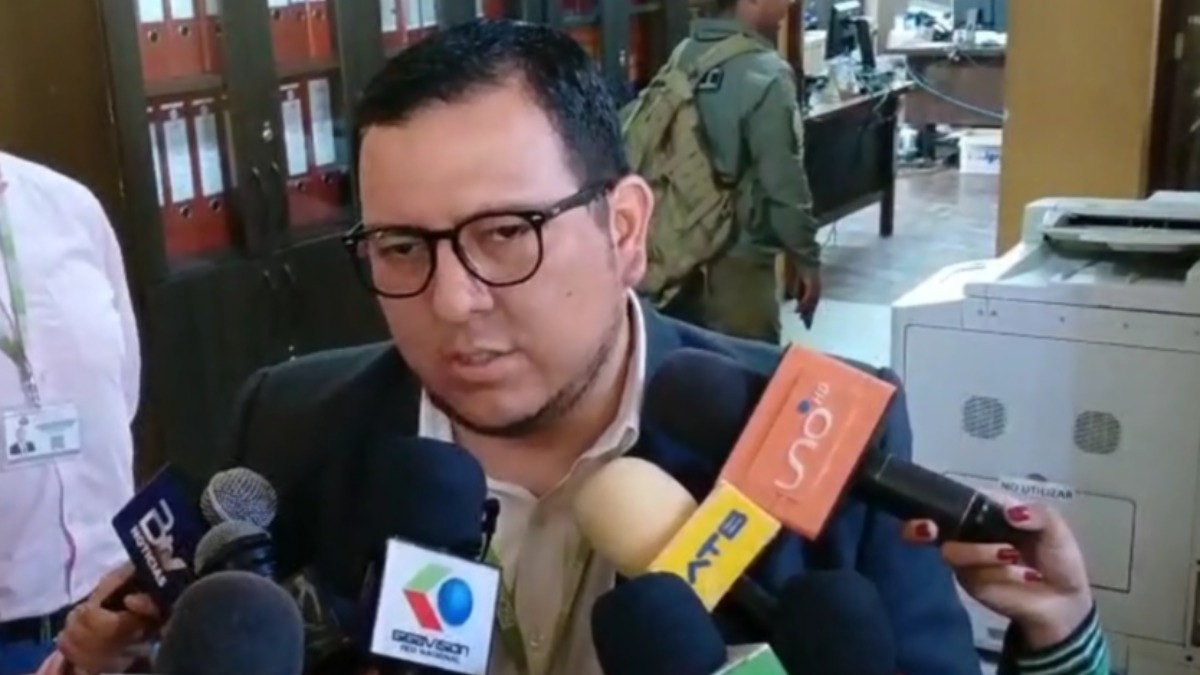 El fiscal de materia Javier Gorena, asignado al caso. Foto: Captura de video