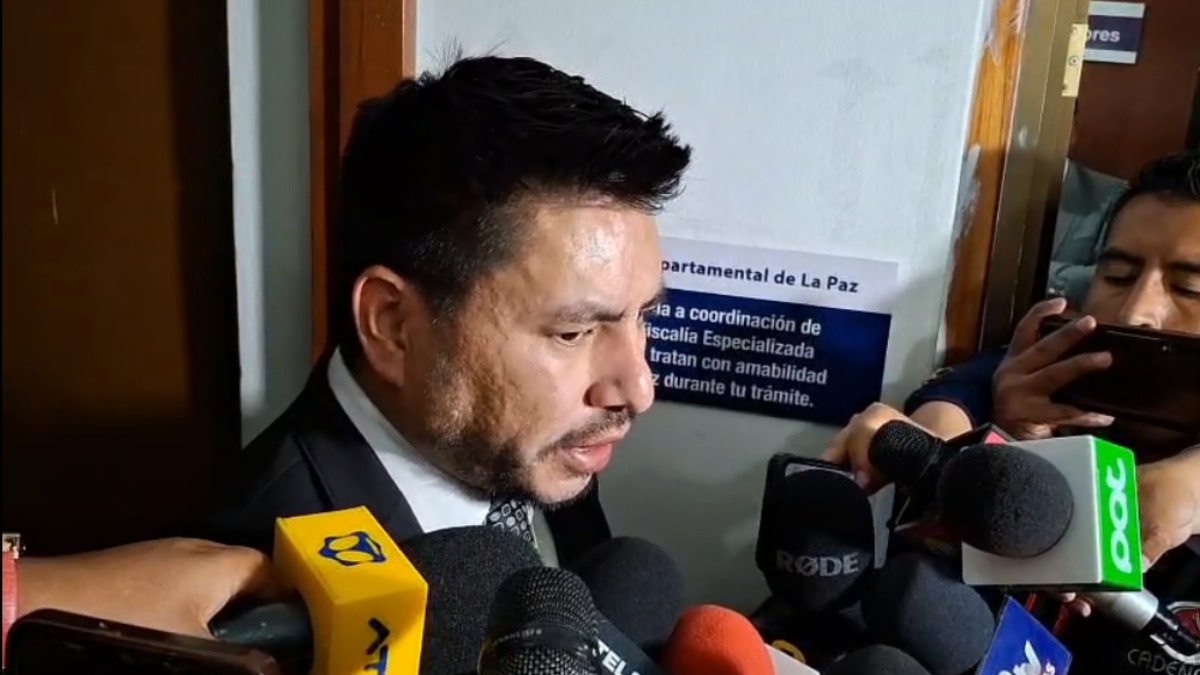 El fiscal Miguel Cardozo informó que se investiga daño económico preliminar de Bs 9 millones. Foto: Captura de video