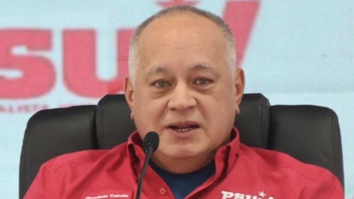 El ministro del Interior venezolano, Diosdado Cabello.