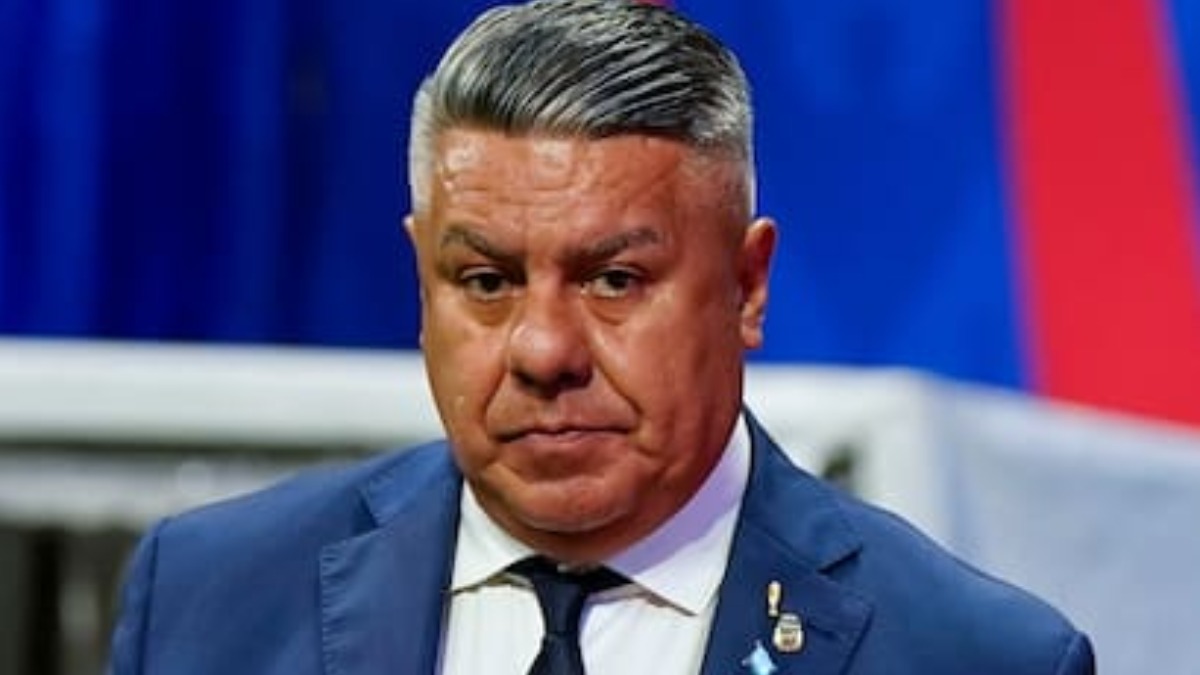 El presidente de la Asociación del Fútbol Argentino (AFA), Claudio 'Chiqui' Tapia.