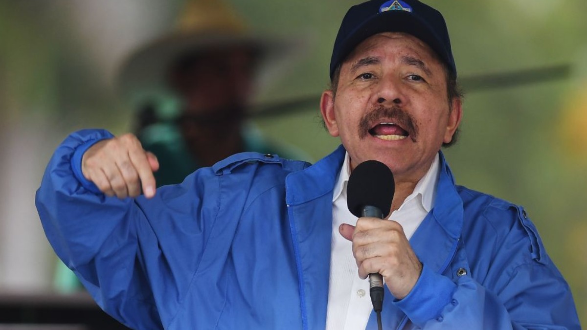 El presidente de Nicaragua, Daniel Ortega.