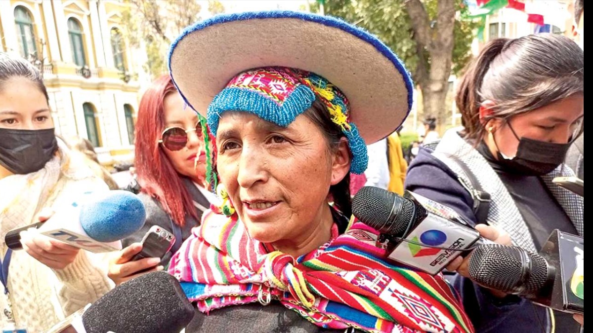 Exdiputada del MAS Lidia Patty. Foto: Internet